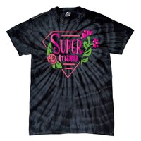 Super Mom Cute Gift Tie-Dye T-Shirt