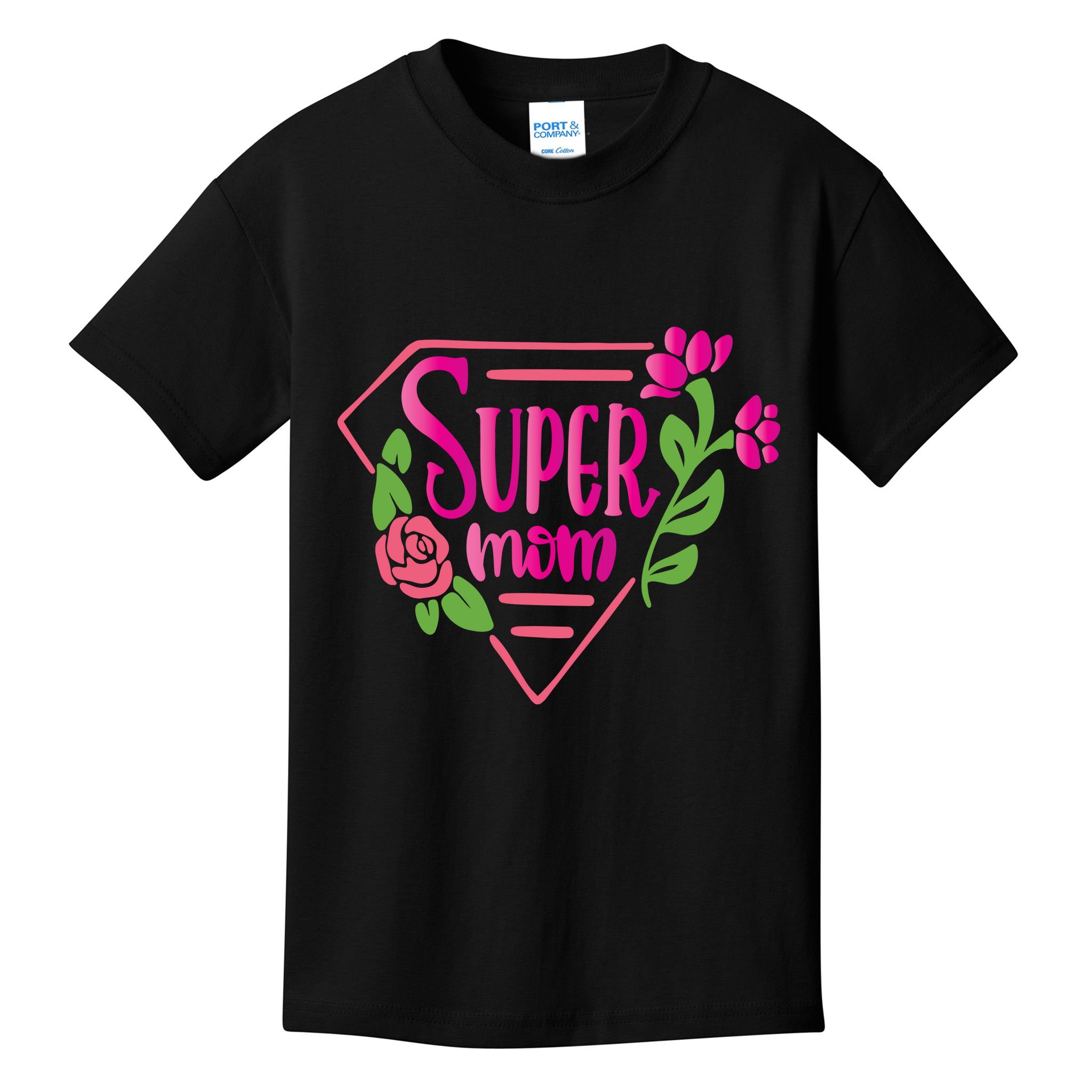 Super Mom Cute Gift Kids T-Shirt