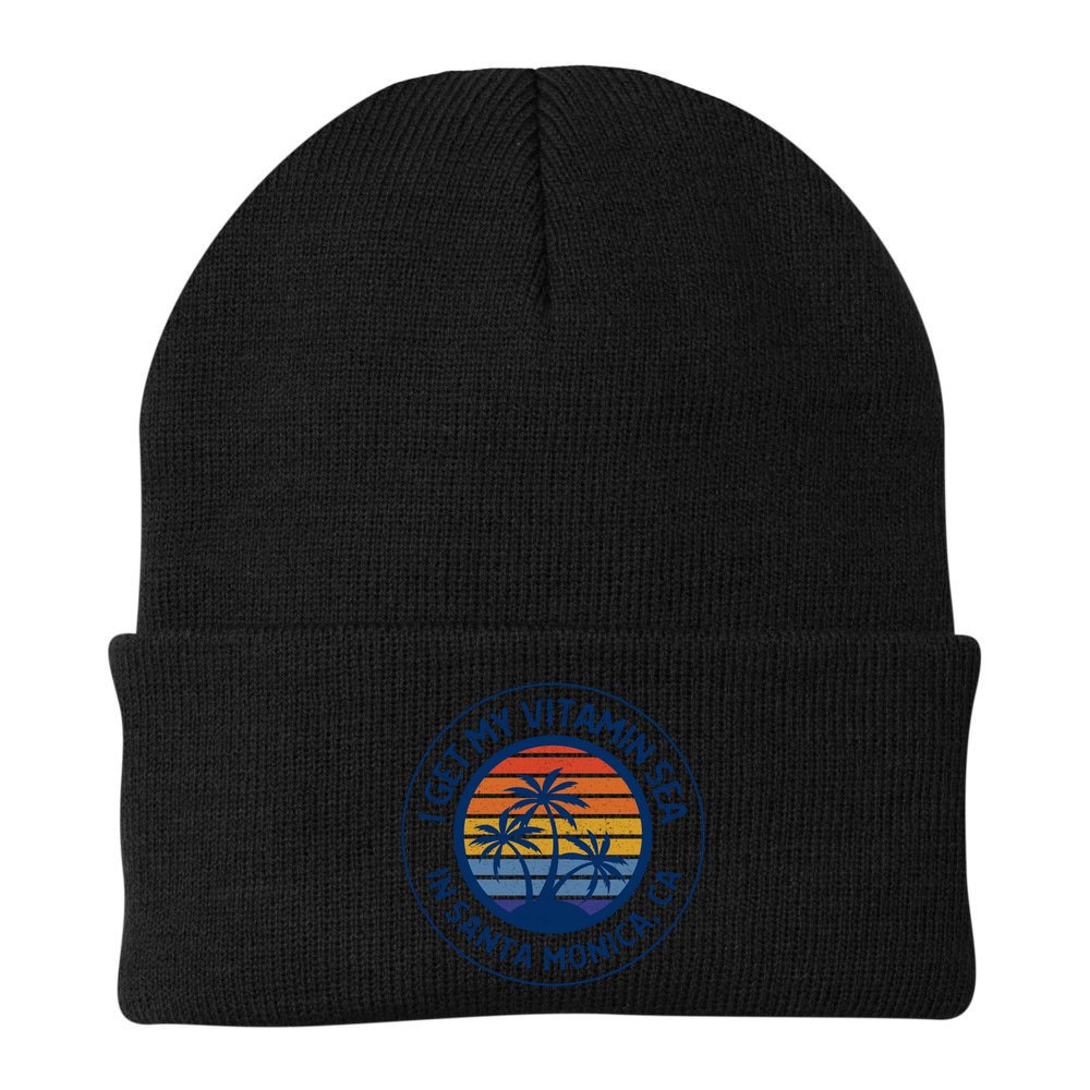 Santa Monica Ca Fun Santa Monica Vacation Santa Monica Pier Great Gift Beanie