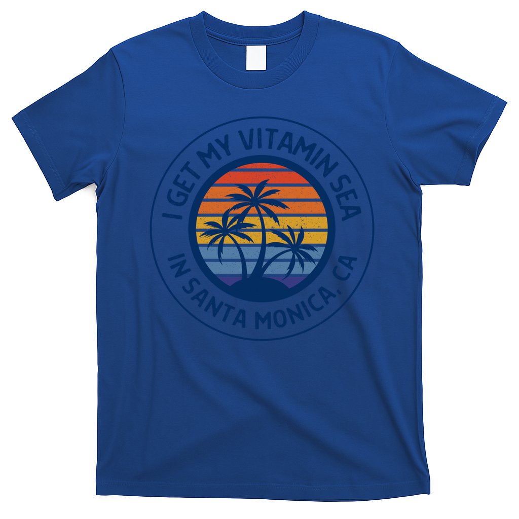 Santa Monica Ca Fun Santa Monica Vacation Santa Monica Pier Great Gift T-Shirt
