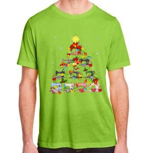 Sewing Machines Christmas Tree Quilt Sewing Lovers Xmas Adult ChromaSoft Performance T-Shirt