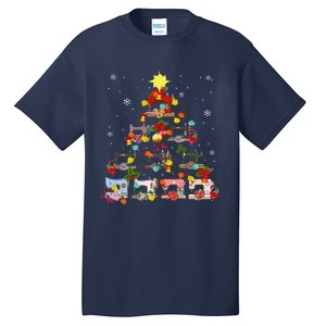 Sewing Machines Christmas Tree Quilt Sewing Lovers Xmas Tall T-Shirt