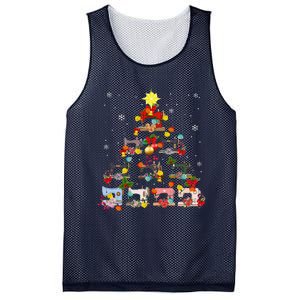 Sewing Machines Christmas Tree Quilt Sewing Lovers Xmas Mesh Reversible Basketball Jersey Tank