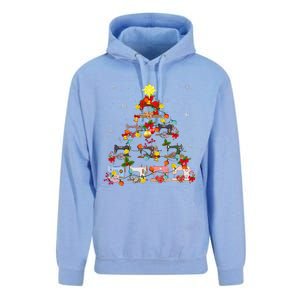 Sewing Machines Christmas Tree Quilt Sewing Lovers Xmas Unisex Surf Hoodie