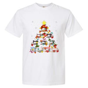 Sewing Machines Christmas Tree Quilt Sewing Lovers Xmas Garment-Dyed Heavyweight T-Shirt