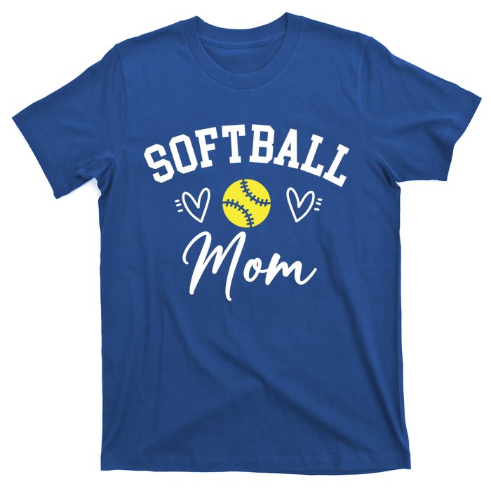 Softball Mom Cute Game Day Outfit Gift T-Shirt