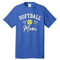 Softball Mom Cute Game Day Outfit Gift Tall T-Shirt