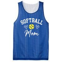 Softball Mom Cute Game Day Outfit Gift Mesh Reversible Basketball Jersey Tank