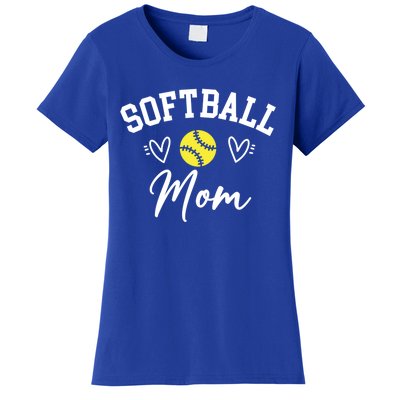 Softball Mom Cute Game Day Outfit Gift Women's T-Shirt