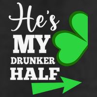 Shes My Drunker Half Couples St Patricks Day Irish Shamrock Cool Comfort Performance Bucket Hat
