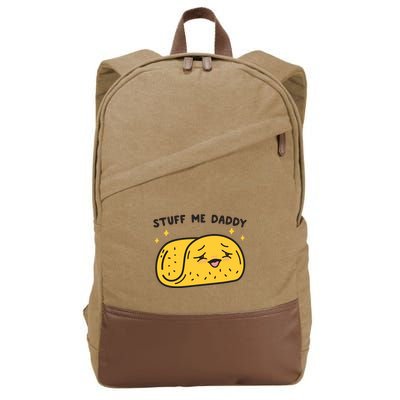 Stuff Me Daddy Taco Cotton Canvas Backpack