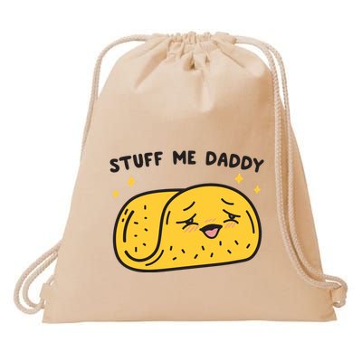 Stuff Me Daddy Taco Drawstring Bag