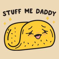 Stuff Me Daddy Taco Drawstring Bag