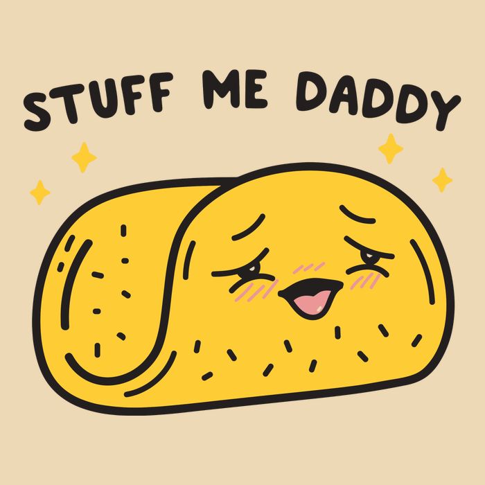 Stuff Me Daddy Taco Drawstring Bag