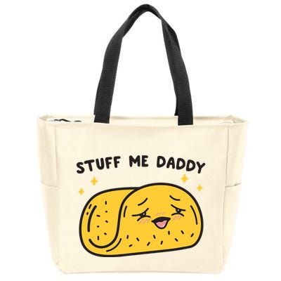 Stuff Me Daddy Taco Zip Tote Bag
