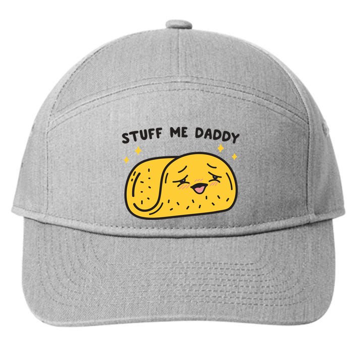 Stuff Me Daddy Taco 7-Panel Snapback Hat