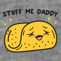 Stuff Me Daddy Taco 7-Panel Snapback Hat