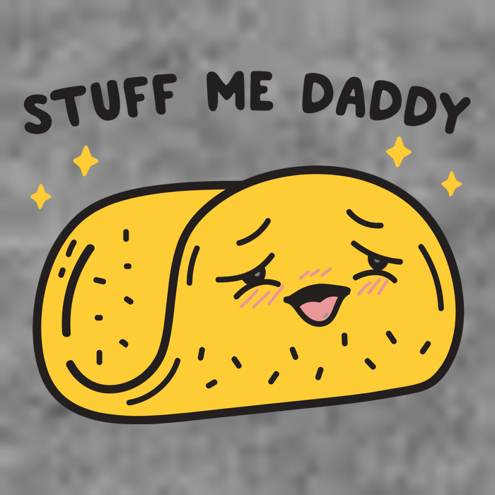 Stuff Me Daddy Taco 7-Panel Snapback Hat