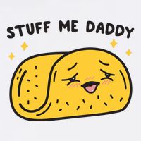 Stuff Me Daddy Taco Button