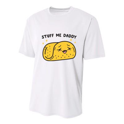 Stuff Me Daddy Taco Youth Performance Sprint T-Shirt