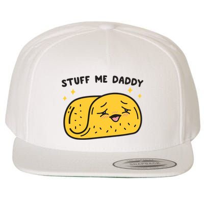 Stuff Me Daddy Taco Wool Snapback Cap