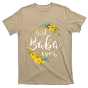 Serbian Mothers Day Best Baba Ever For Mom Grandma Serbia T-Shirt