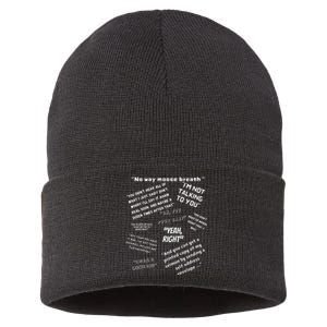 Stuff My Dad Says Sustainable Knit Beanie