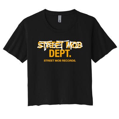 Street Mob Dept Empresa Women's Crop Top Tee