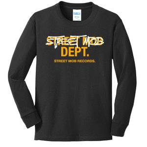 Street Mob Dept Empresa Kids Long Sleeve Shirt