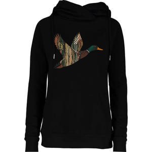 Sitka Mallard Dux Waterfowl Hunting Gear Duck Camo Womens Funnel Neck Pullover Hood