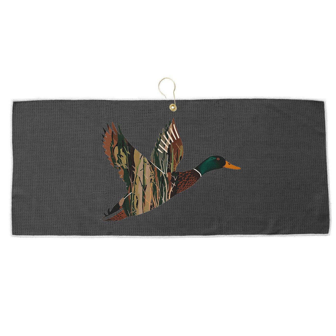 Sitka Mallard Dux Waterfowl Hunting Gear Duck Camo Large Microfiber Waffle Golf Towel