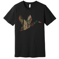 Sitka Mallard Dux Waterfowl Hunting Gear Duck Camo Premium T-Shirt