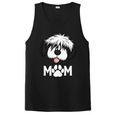 Sheepadoodle Mom Dog Mother Gift Idea For Mother's Day PosiCharge Competitor Tank