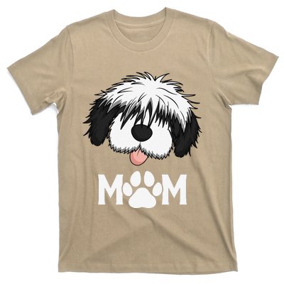 Sheepadoodle Mom Dog Mother Gift Idea For Mother's Day T-Shirt