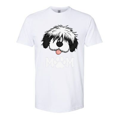 Sheepadoodle Mom Dog Mother Gift Idea For Mother's Day Softstyle® CVC T-Shirt