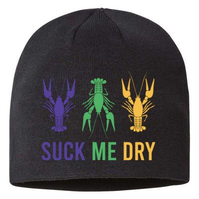 Funny Mardi Gras, Suck Me Dry, Mardi Gras Crawfish, Mardi Gras, Mardi Gras Sustainable Beanie