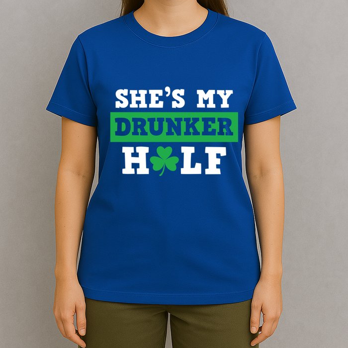 SheS My Drunker Half Funny St Patty PatrickS Day Gift T-Shirt