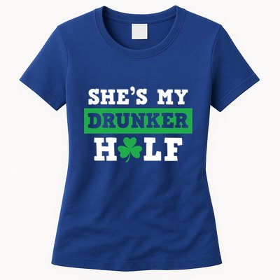 SheS My Drunker Half Funny St Patty PatrickS Day Gift Womens T-Shirt