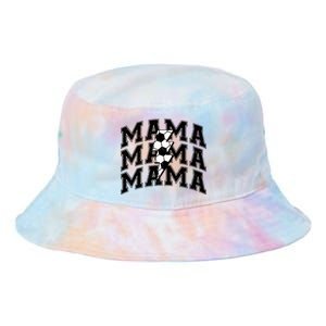 soccer Mama Distressed Lightning Bolt Mom Tie Dye Newport Bucket Hat