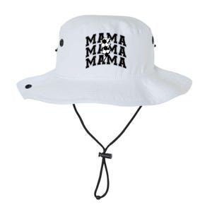 soccer Mama Distressed Lightning Bolt Mom Legacy Cool Fit Booney Bucket Hat