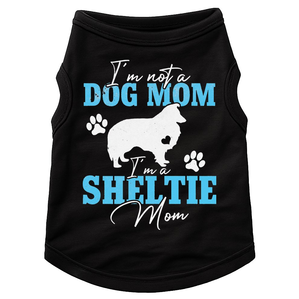Sheltie Mom Dog Lovers Gifts For Dog Paw Mother's Day Doggie Tank