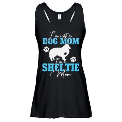 Sheltie Mom Dog Lovers Gifts For Dog Paw Mother's Day Ladies Essential Flowy Tank