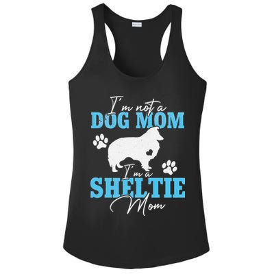 Sheltie Mom Dog Lovers Gifts For Dog Paw Mother's Day Ladies PosiCharge Competitor Racerback Tank