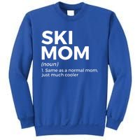 Ski Mom Definition Funny Skiing For Skiers Cute Gift Sweatshirt