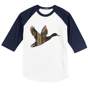 Sitka Mallard Dux Waterfowl Hunting Gear Duck Baseball Sleeve Shirt