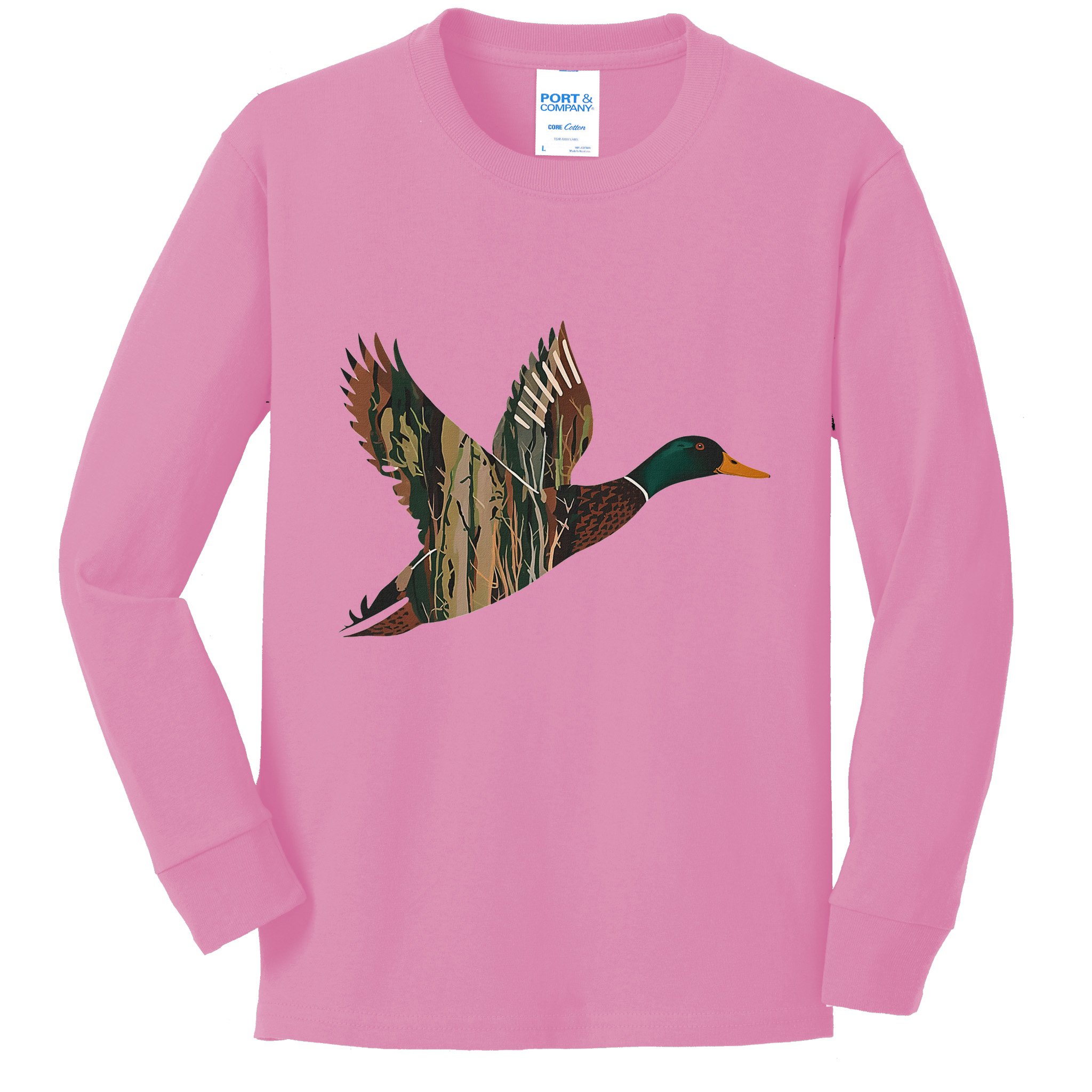 Sitka Mallard Dux Waterfowl Hunting Gear Duck Kids Long Sleeve Shirt