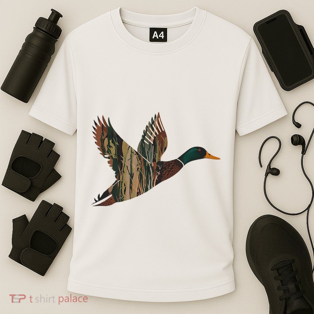 Sitka Mallard Dux Waterfowl Hunting Gear Duck Cooling Performance Crew T-Shirt