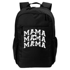 Soccer Mama Distressed Lightning Bolt Mom Daily Commute Backpack