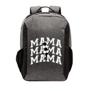 Soccer Mama Distressed Lightning Bolt Mom Vector Backpack