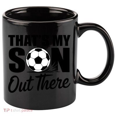 Soccer Mom Dad Proud Parent Game Day Gift 11oz C Handle Ceramic Mug